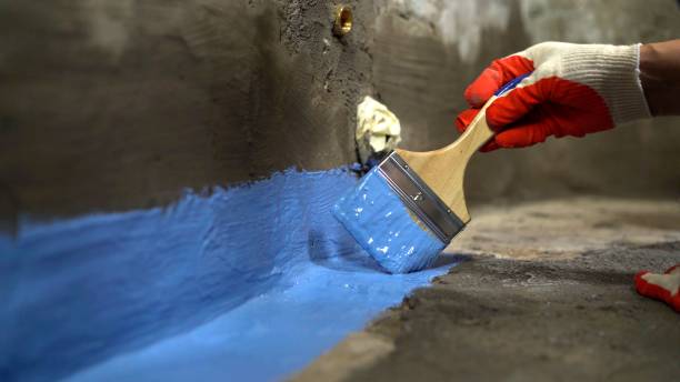 SJ Waterproofing Pros commercial waterproofing team near Caledonia, NY